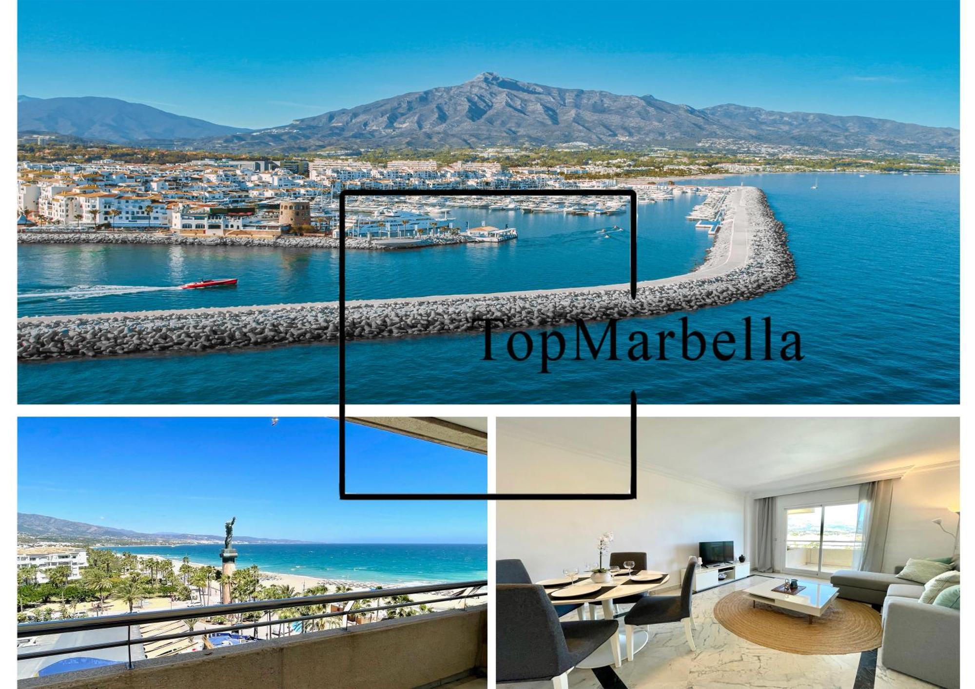 Topmarbella Marina Banus Luxury - Marina Banus Luxurious Sea Views Apartment *